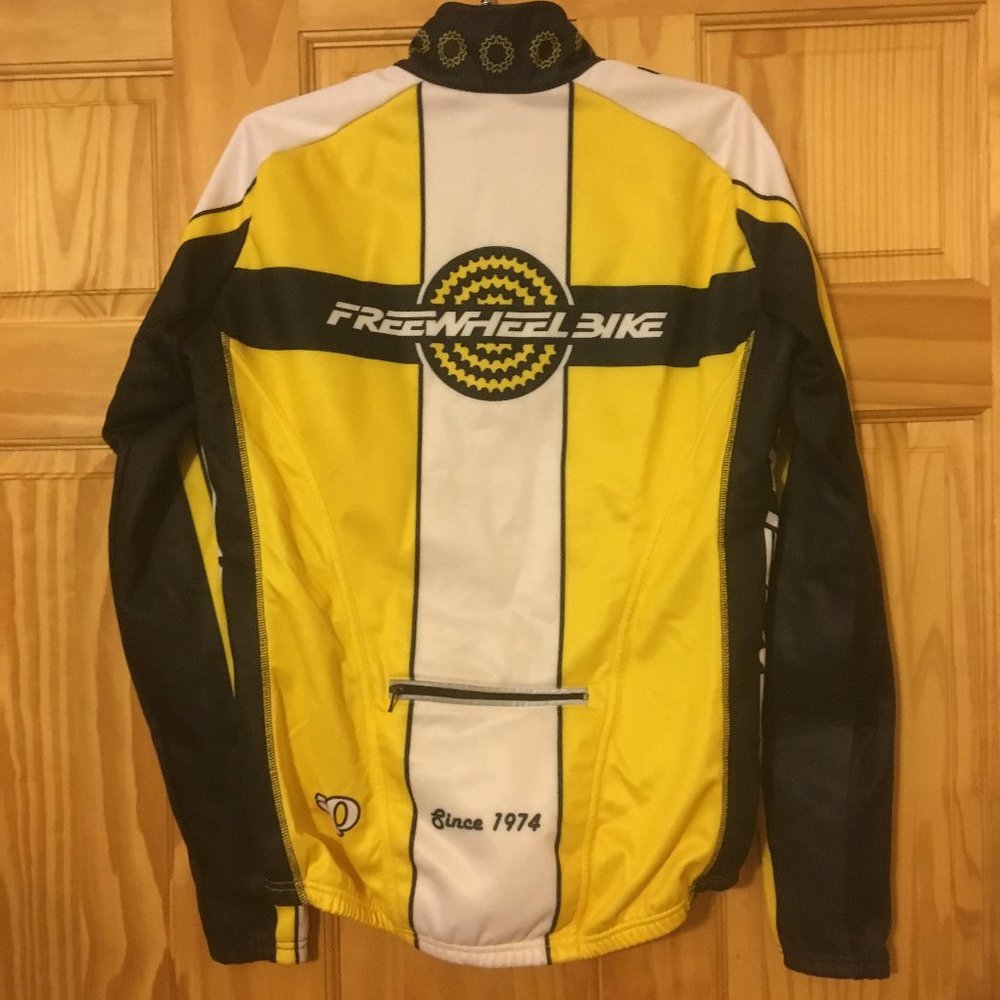 Pearl Izumi road biking bike cycling long sleeve zippered light jacket freewheel